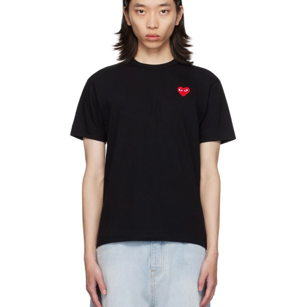 Commes Des Garçons Play Black Heart T-Shirt (Women’s) Size M